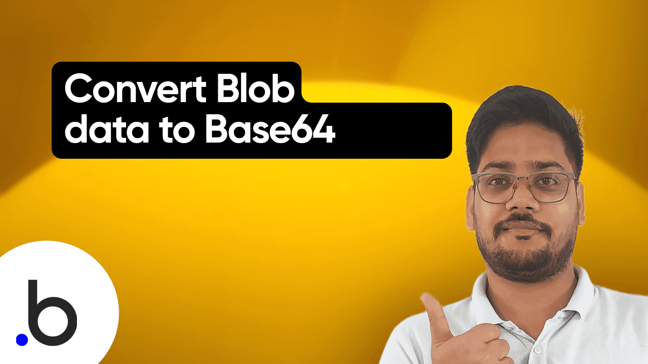 How to convert Blob data to Base64 in Bubble Plugin?